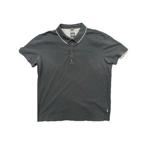 Hugo Boss Men's Short Sleeve Polo black golf Shirt Size S